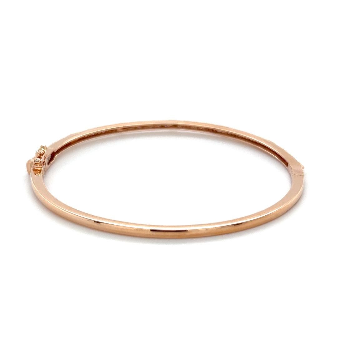 Thin Diamond Studs Bangle – G&S
