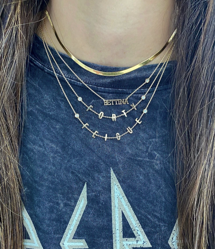 White gold herringbone chain hotsell
