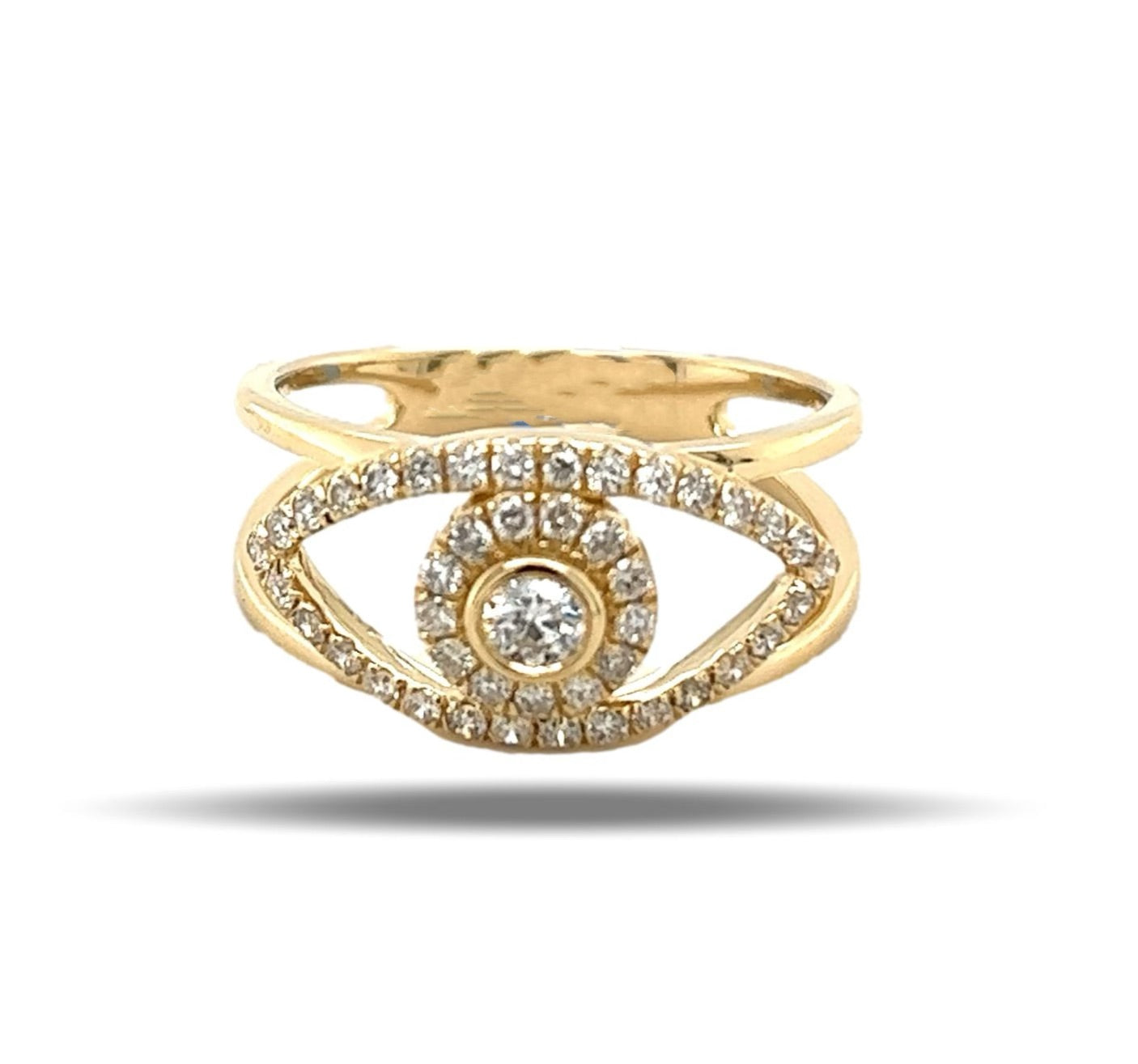 Eye Rings Diamond Avital Diamond Eye Ring – G&S